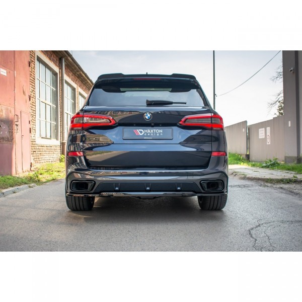 Spoiler CAP V.1 für BMW X5 G05 M Paket schwarz Hochglanz