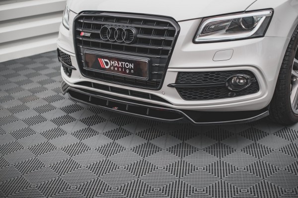 Front Ansatz für Audi SQ5 Mk1 (8R) Carbon Look