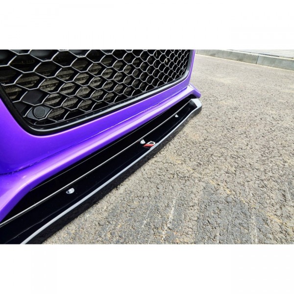 Front Ansatz für Audi RS5 8T / 8T FL schwarz Hochglanz