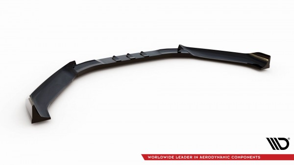 Front Ansatz V.2 für Hyundai Veloster N Mk2 schwarz Hochglanz