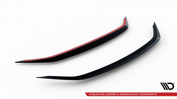 Spoiler CAP für Chevrolet Camaro SS Mk6 Facelift schwarz Hochglanz