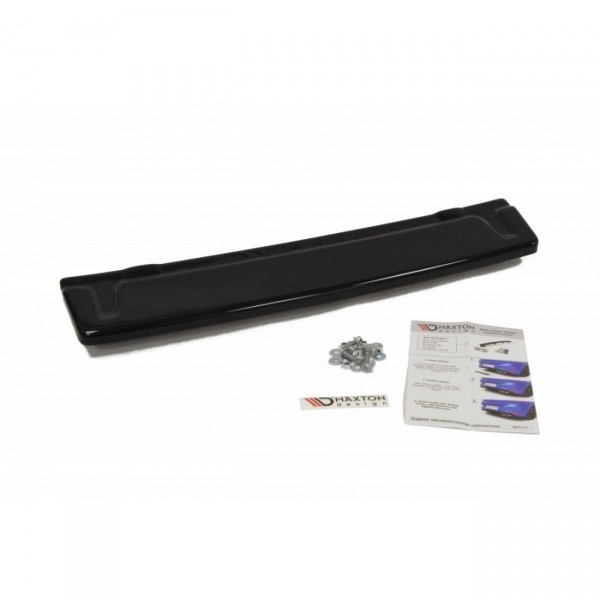 Mittlerer Diffusor Heck Ansatz passend für VW GOLF 7 R im DTM LOOK schwarz Hochglanz