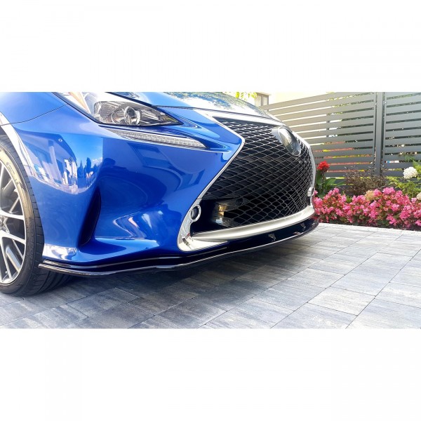 Front Ansatz V.2 für Lexus Rc schwarz Hochglanz