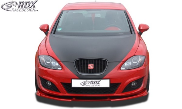 RDX Frontspoiler VARIO-X für SEAT Leon 1P Facelift 2009+ (nicht FR, Cupra) Frontlippe Front Ansatz V