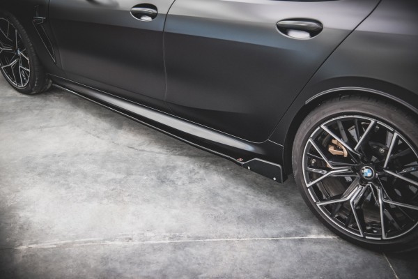 Seitenschweller Ansatz für V.1 für + Flaps BMW M8 Gran Coupe F93 / 8 Gran Coupe M-Paket G16