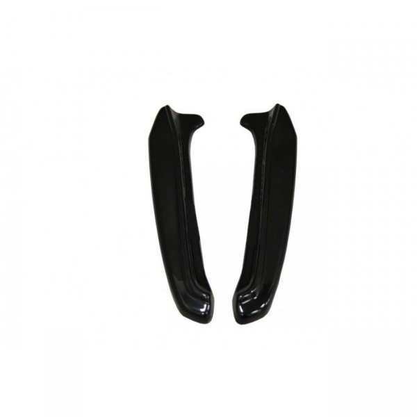 Heck Ansatz Flaps Diffusor für Lexus NX Mk1 T schwarz Hochglanz