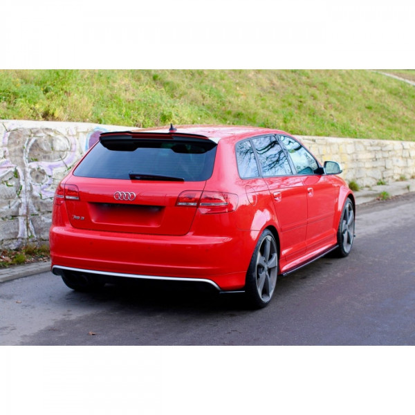 Seitenschweller Ansatz für Audi S3 8P / S3 8P FL / RS3 8P schwarz Hochglanz