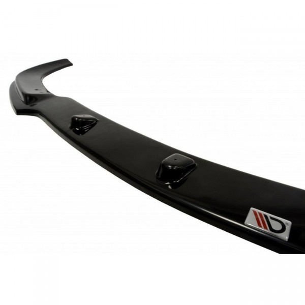 Front Ansatz für MERCEDES CLK W209 Facelift FÜR Serie schwarz Hochglanz