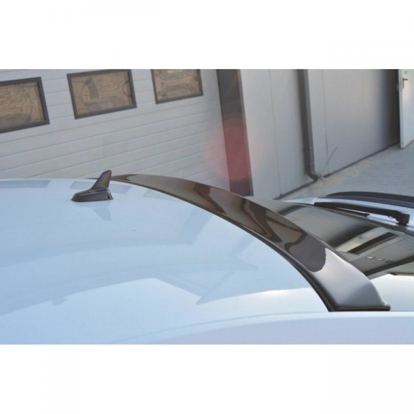 Heckscheiben Spoiler für Skoda Superb Mk3 / Mk3 FL Hatchback schwarz Hochglanz