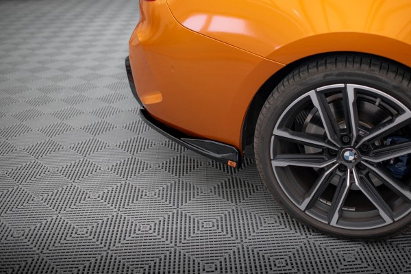 Heck Ansatz Flaps Diffusor V.6 für BMW 4er M440i G22 / G23 / G22 Facelift / G23 Facelift schwarz Hoc