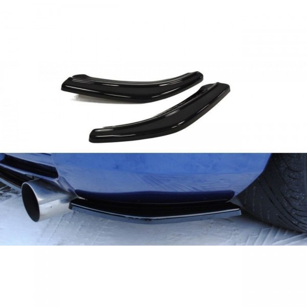 Heck Ansatz Flaps Diffusor für TOYOTA CELICA T23 vor Facelift schwarz Hochglanz