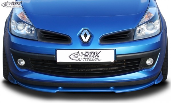 RDX Frontspoiler VARIO-X für RENAULT Clio 3 Phase 1 (nicht RS) Frontlippe Front Ansatz Vorne Spoiler