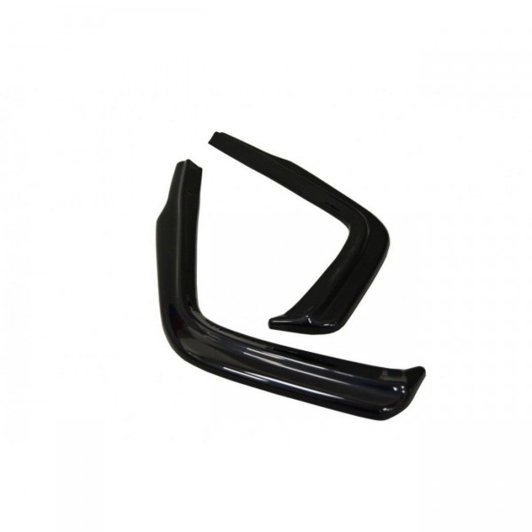 Heck Ansatz Flaps Diffusor für Lexus GS Mk4 Facelift T schwarz Hochglanz