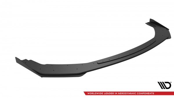 Street Pro Front Ansatz für +Flaps für + Flaps Ford Mustang GT Mk7 schwarz Hochglanz