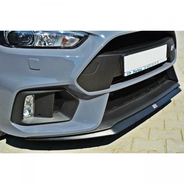 Front Ansatz V.2 für Ford Focus RS Mk3 schwarz Hochglanz