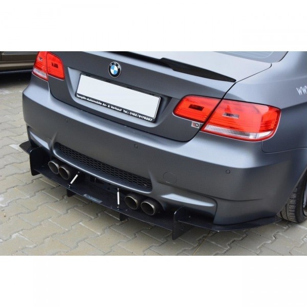 Diffusor Heck Ansatz passend für Heckschürze passend für BMW M3 E92 / E93