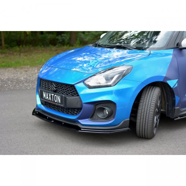 Front Ansatz V.1 für SUZUKI SWIFT 6 SPORT schwarz Hochglanz