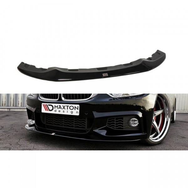 Front Ansatz V.2 für BMW 4er Coupe / Gran Coupe / Cabrio M-Paket F32 / F36 / F33 schwarz Hochglanz