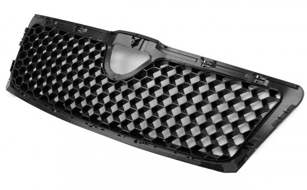 Kühlergrill Front Grill passend für Skoda OCTAVIA II 04-08 - Carbon Look