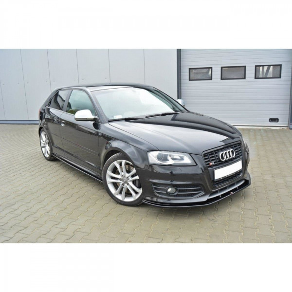 Front Ansatz passend für v.2 AUDI S3 8P Facelift 2009-2013 Carbon Look
