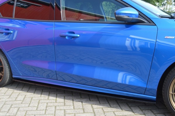 Cup Schweller ABS Hochglanz Schwarz Ford Focus ST-Line , Typ: DEH ab Bj.: 2018-