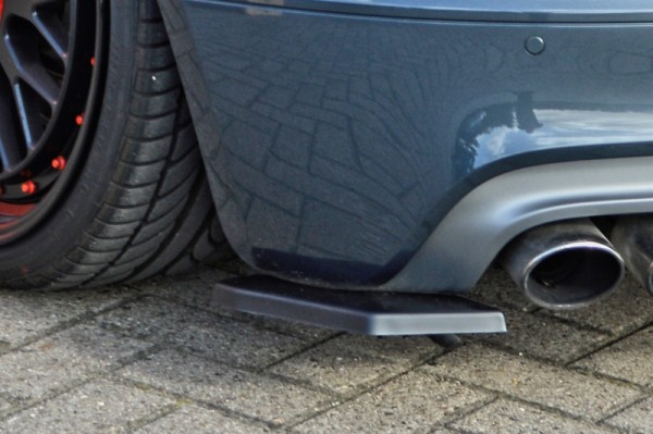 Heckansatz Seitenteile aus ABS hochglanz schwarz Audi TTS, 8J Ab Bj.: 2009- Coupe + Roadster, auch f