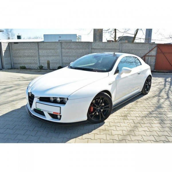 Front Ansatz passend für Alfa Romeo Brera Carbon Look