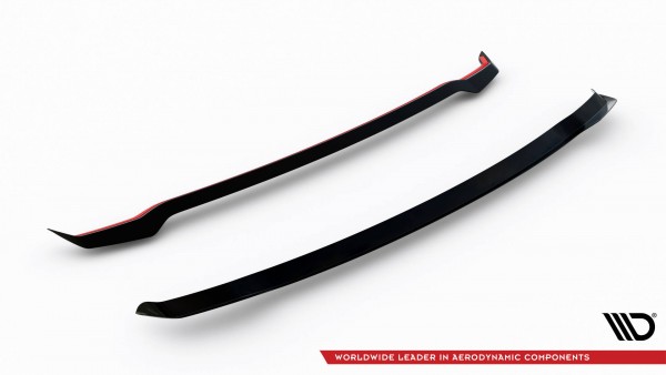 Spoiler CAP für Ford Explorer XLT Mk6 schwarz Hochglanz