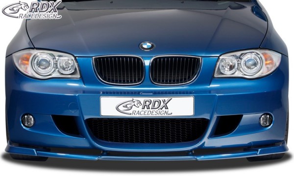 RDX Frontspoiler VARIO-X für BMW 1er E81 / E87 (M-Paket bzw. M-Technik Frontstoßstange) Frontlippe F
