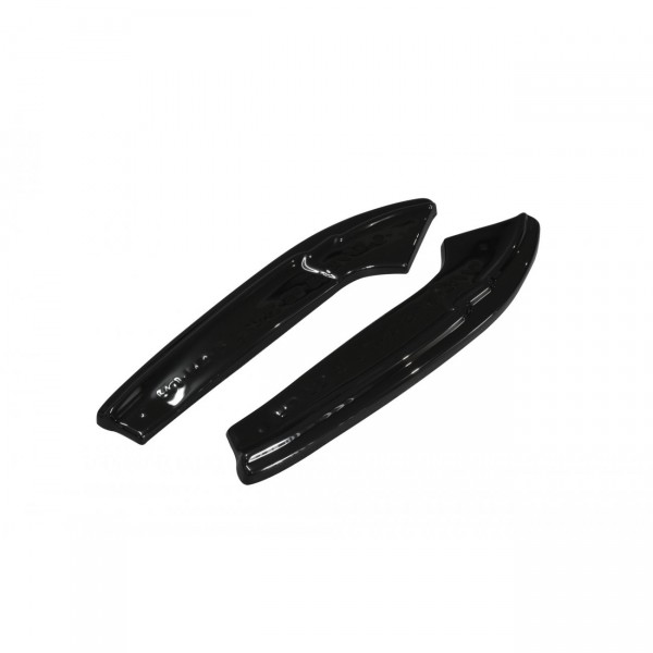 Heck Ansatz Flaps Diffusor für Audi A5 S-Line F5 Sportback schwarz Hochglanz