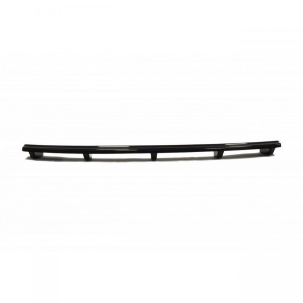 Mittlerer Diffusor Heck Ansatz passend für AUDI A5 S-LINE Facelift DTM LOOK schwarz Hochglanz