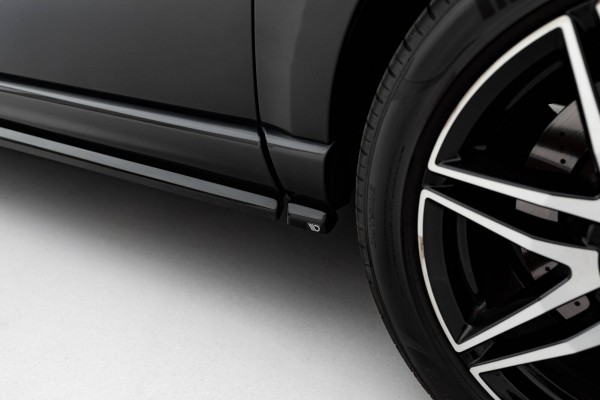 Seitenschweller Ansatz für Mercedes-Benz V-Klasse Long AMG-Line W447 schwarz Hochglanz