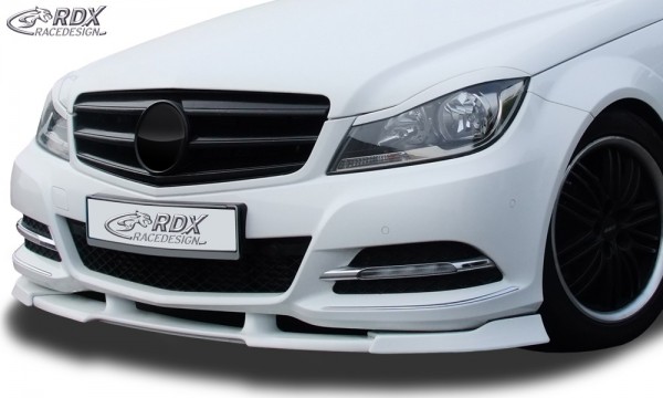RDX Frontspoiler VARIO-X für MERCEDES C-Klasse W204 2011+ Frontlippe Front Ansatz Vorne Spoilerlippe