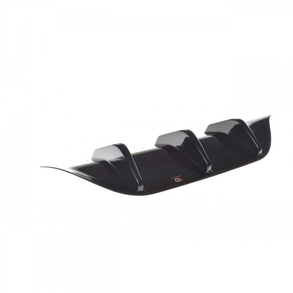 Diffusor Heck Ansatz für ALFA ROMEO GIULIA VELOCE schwarz Hochglanz