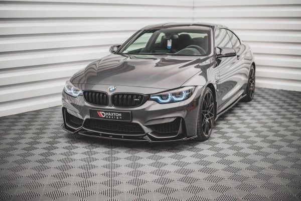 Front Ansatz für BMW M4 F82 schwarz matt