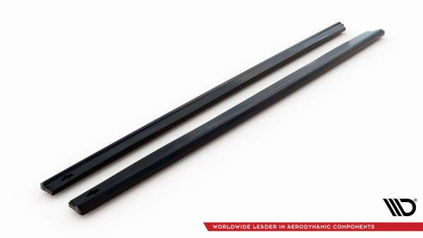 Seitenschweller Ansatz für Mazda 3 Mk4 schwarz Hochglanz