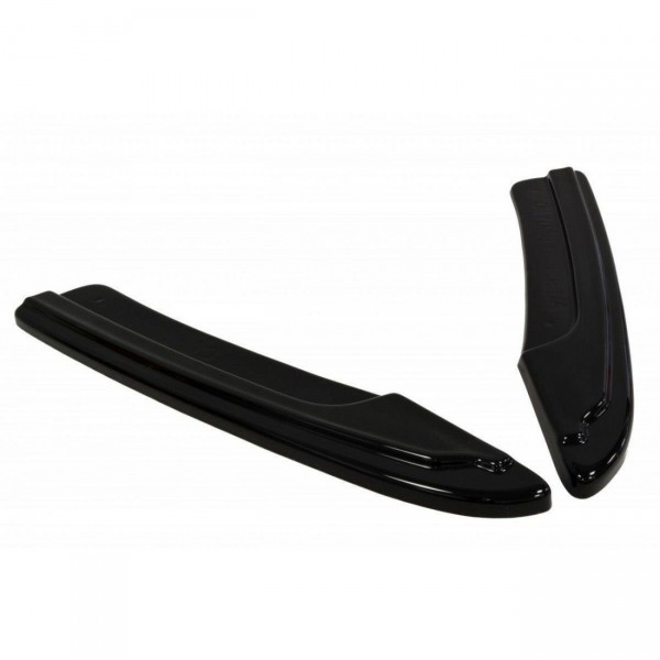 Heck Ansatz Flaps Diffusor für Audi RS6 C7 / C7 FL schwarz Hochglanz