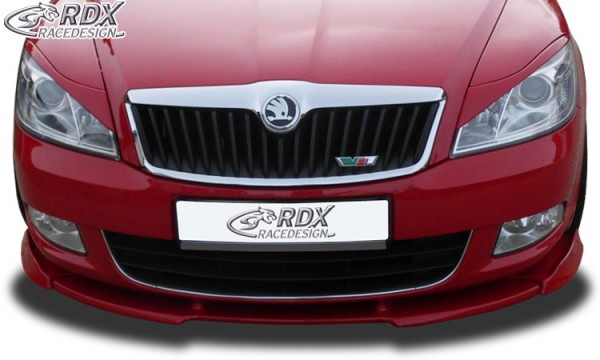 RDX Frontspoiler VARIO-X für SKODA Octavia 2 Facelift Typ 1Z 2008+ (nicht RS) Frontlippe Front Ansat