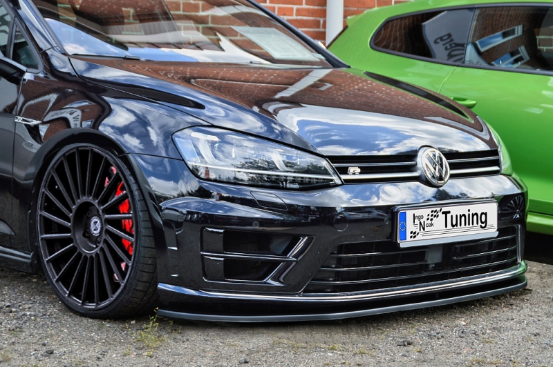 Front Flaps für VW Golf 8 GTI Clubsport schwarz Hochglanz, 59,00 €