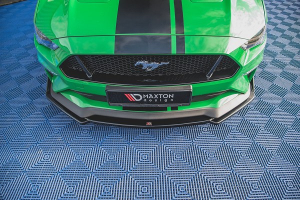 Front Ansatz V.2 +Flaps für Ford Mustang GT Mk6 Facelift