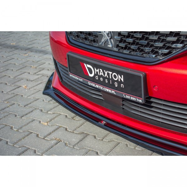 Front Ansatz passend für V,2 Peugeot 508 Mk2 schwarz Hochglanz günstig ...
