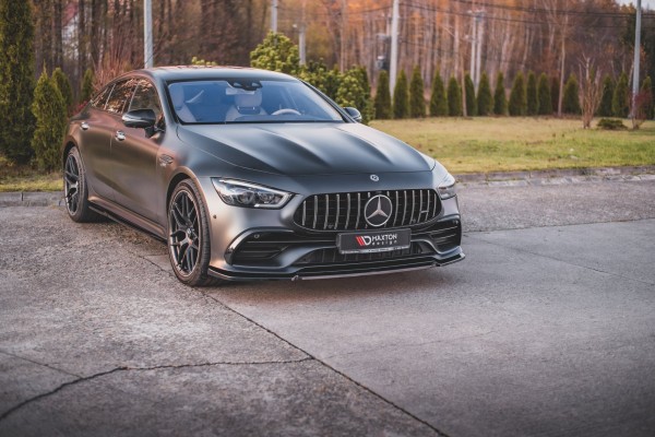 Front Ansatz V.2 für Mercedes-AMG GT 53 4-Door Coupe schwarz Hochglanz