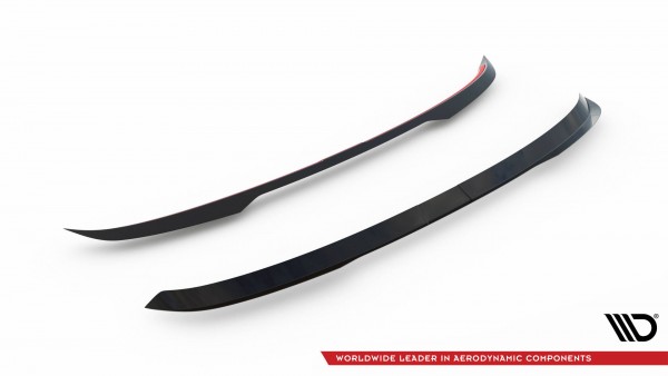 Spoiler CAP für Hyundai Kona N-Line Mk2 schwarz Hochglanz