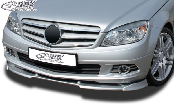 RDX Frontspoiler VARIO-X für MERCEDES C-Klasse W204 -2011 Frontlippe Front Ansatz Vorne Spoilerlippe