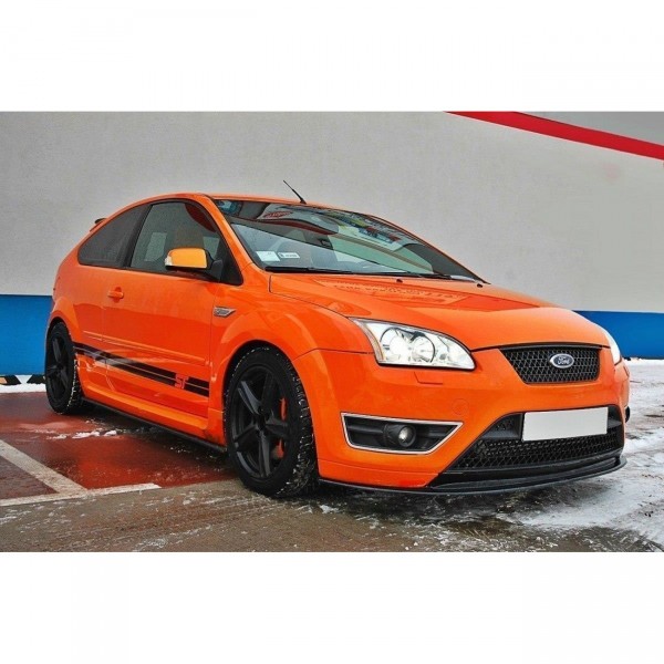 Front Ansatz V.2 für Ford Focus ST Mk2 schwarz Hochglanz