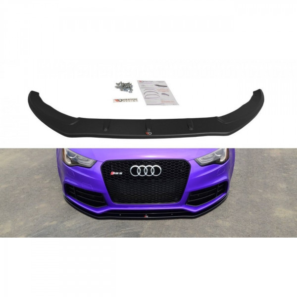 Front Ansatz für Audi RS5 8T / 8T FL schwarz Hochglanz