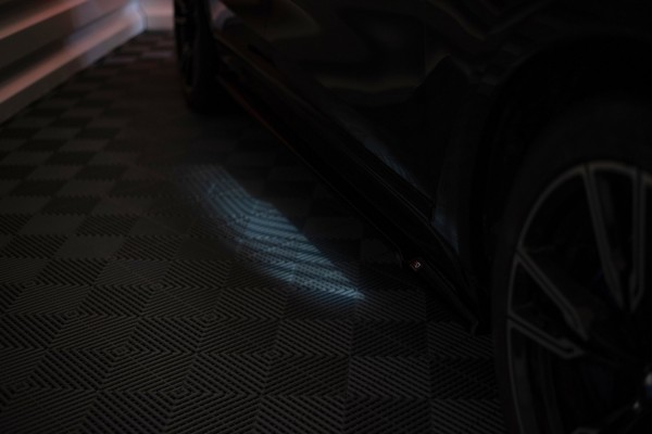 Seitenschweller Ansatz für BMW X7 M G07 schwarz Hochglanz