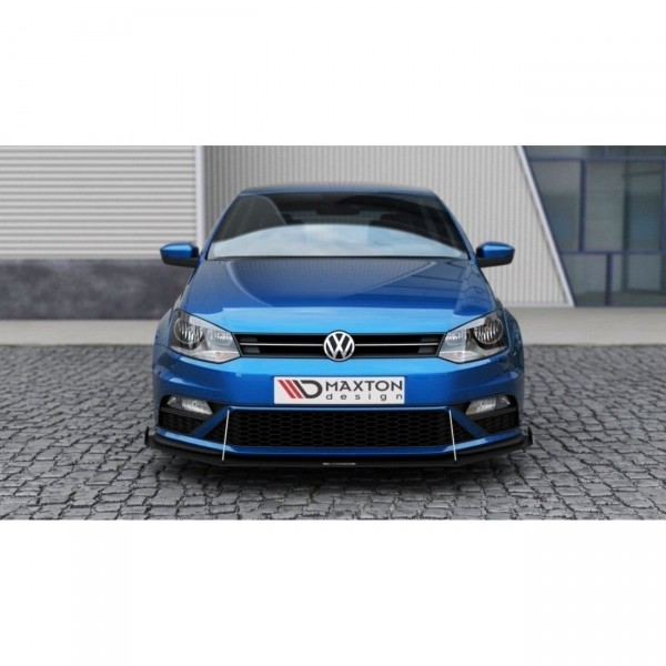 Racing Front Ansatz für VW POLO MK5 GTI Facelift mit Wings