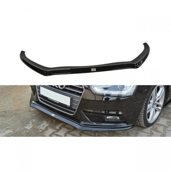Front Diffuser V.2 für Audi A4 B8 FL schwarz Hochglanz