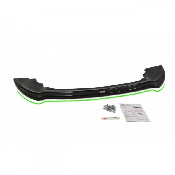 Front Ansatz V.3 für Ford Fiesta ST Mk7 FL schwarz Hochglanz